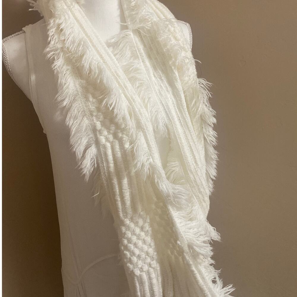 Quagga Eternity Scarf Cream New